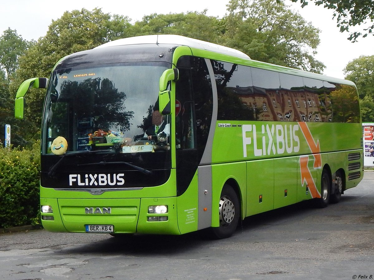 MAN Lion's Coach Supreme von FlixBus/Karsten Brust aus Deutschland in Stralsund.