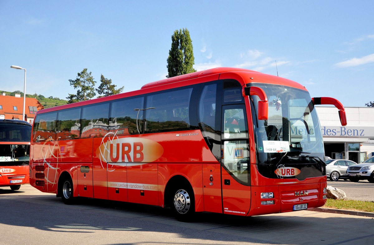 MAN Lions Coach von URB im Juli 2013 in Krems.