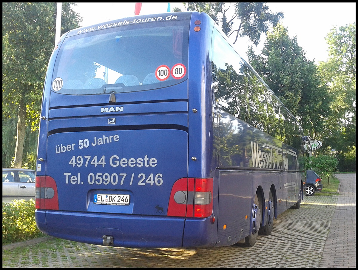 MAN Lion's Coach von Wessels-Touren aus Deutschland in Bergen.