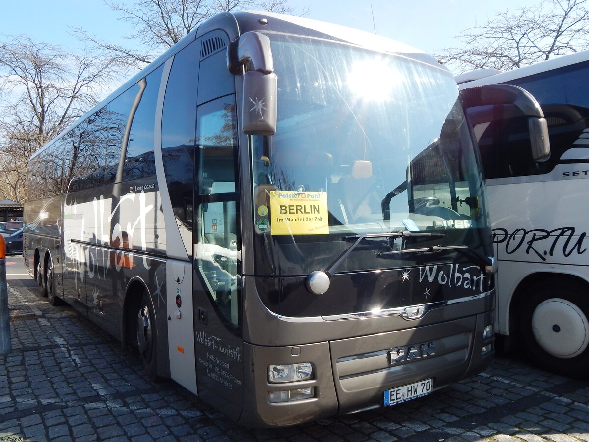 MAN Lion's Coach von Wolbart aus Deutschland in Berlin.