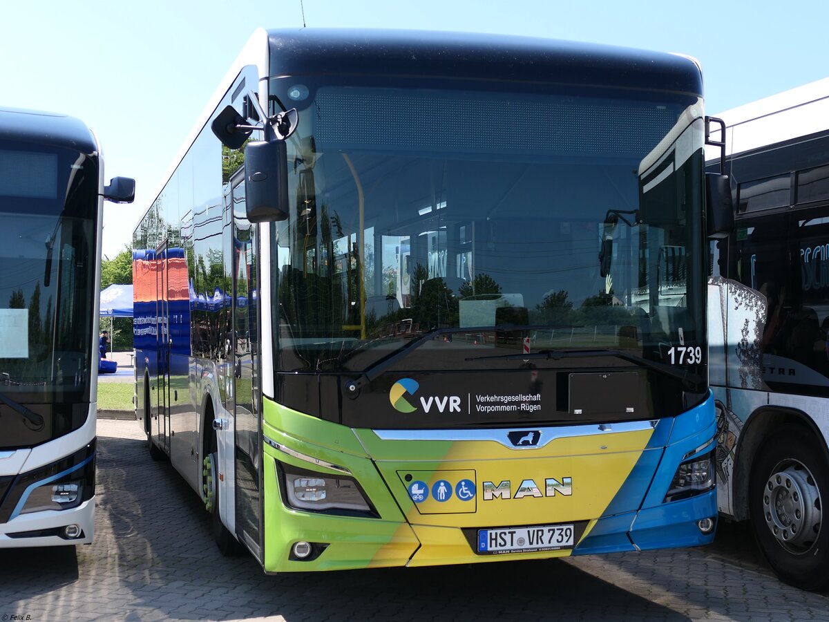 MAN Lion's Intercity LE der VVR in Stralsund.