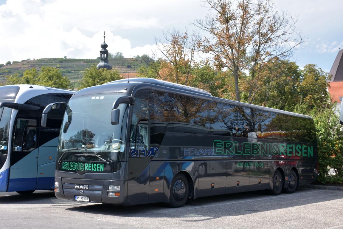 MAN Lion`s oach von Erlebnisreisen aus der BRD 2017 in Krems.