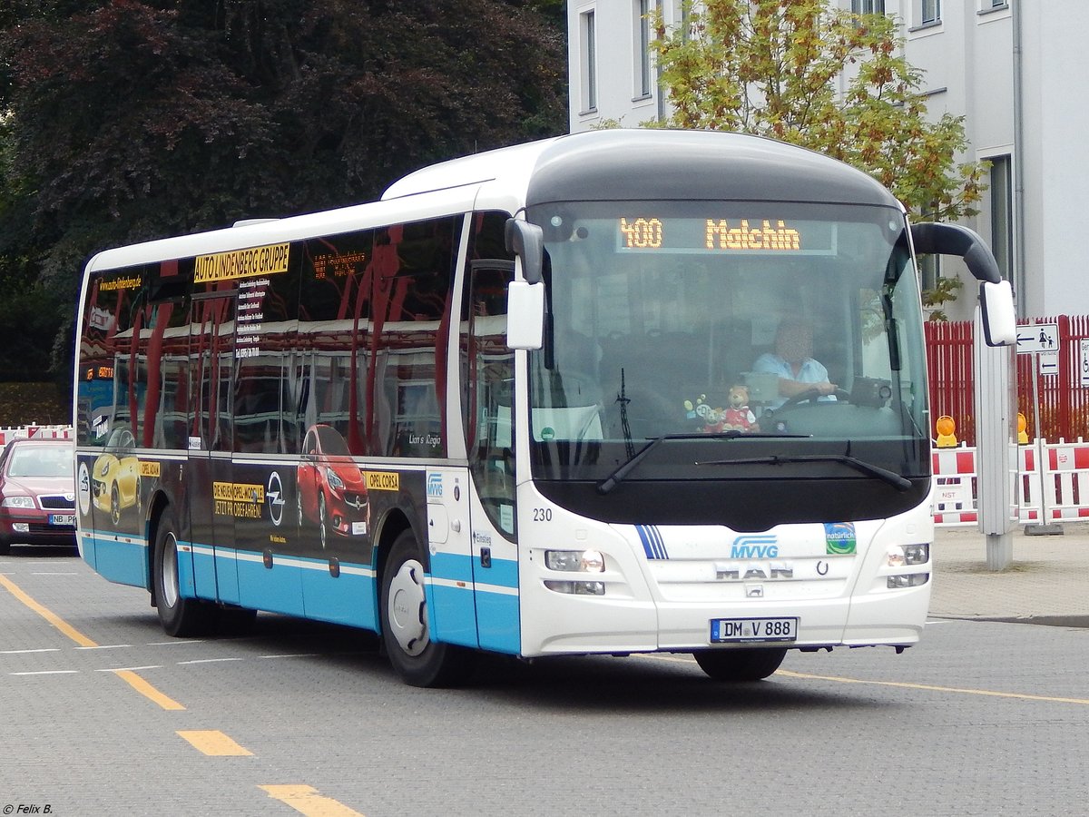 MAN Lion's Regio der MVVG in Neubrandenburg.