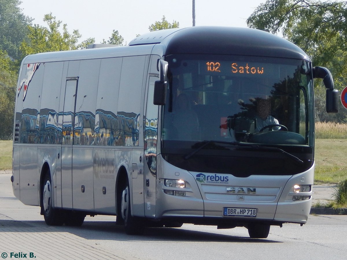 MAN Lion's Regio von Regionalbus Rostock in Rostock.