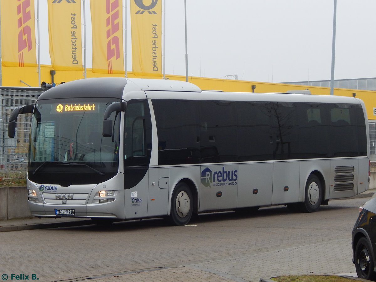 MAN Lion's Regio von Regionalbus Rostock in Rostock.