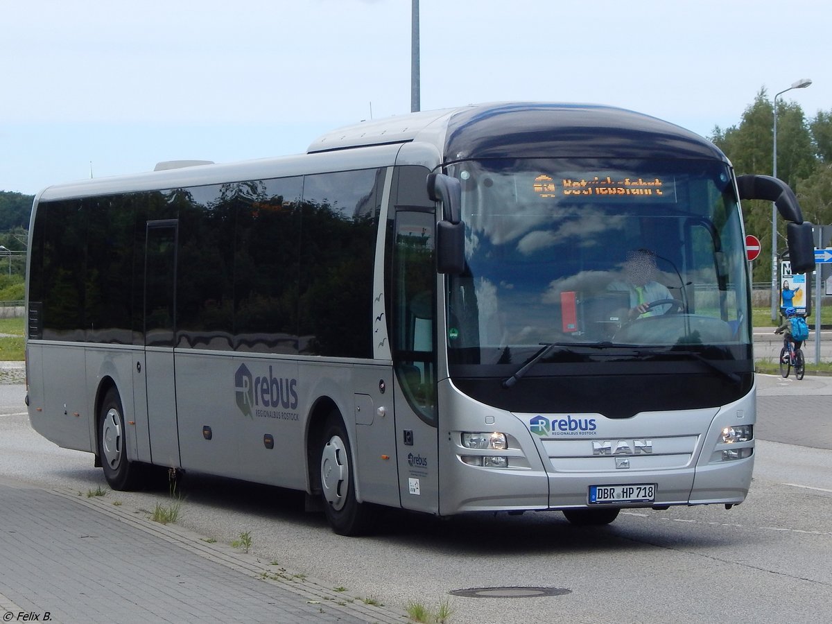 MAN Lion's Regio von Regionalbus Rostock in Rostock.