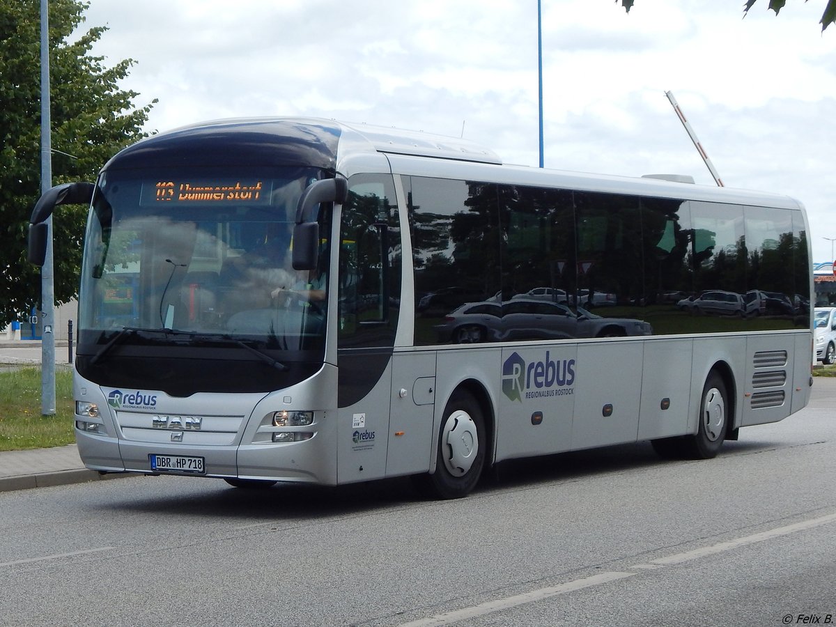 MAN Lion's Regio von Regionalbus Rostock in Rostock.