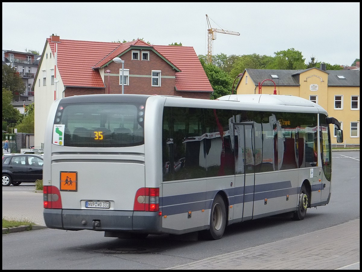 MAN Lion's Regio der RPNV in Bergen.