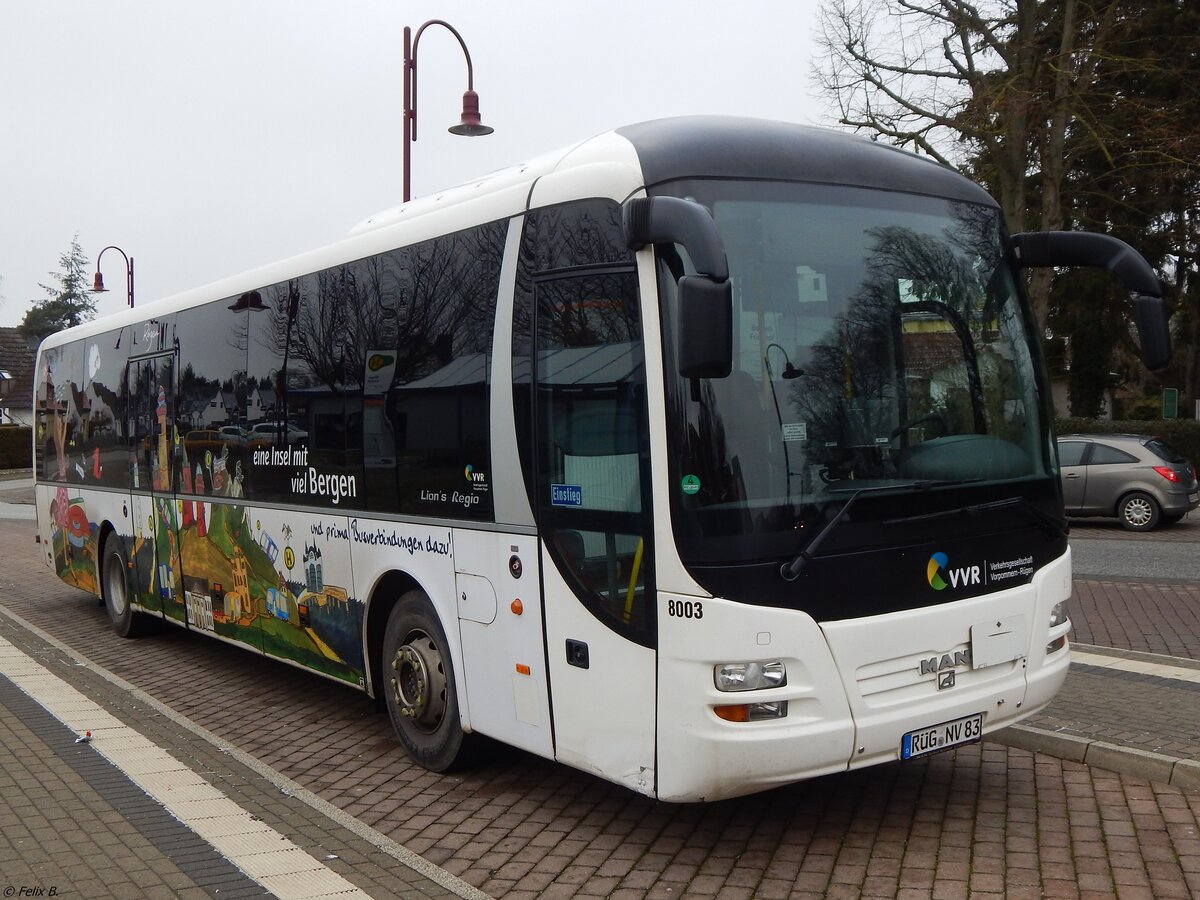 MAN Lion's Regio der VVR in Bergen.