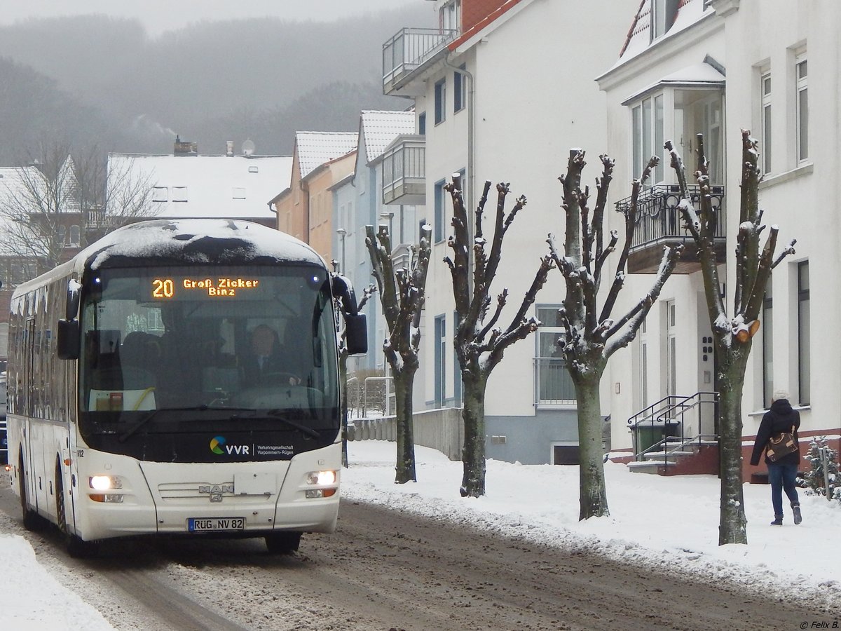 MAN Lion's Regio der VVR in Sassnitz.