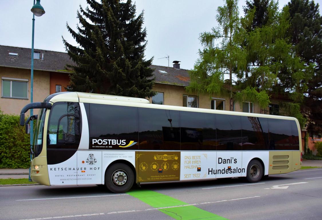 MAN Lion`s Regio,Postbus der BB in Krems.