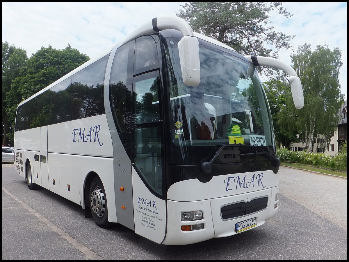 MAN Lion's Star von Emar aus Polen in Ravensbrck.