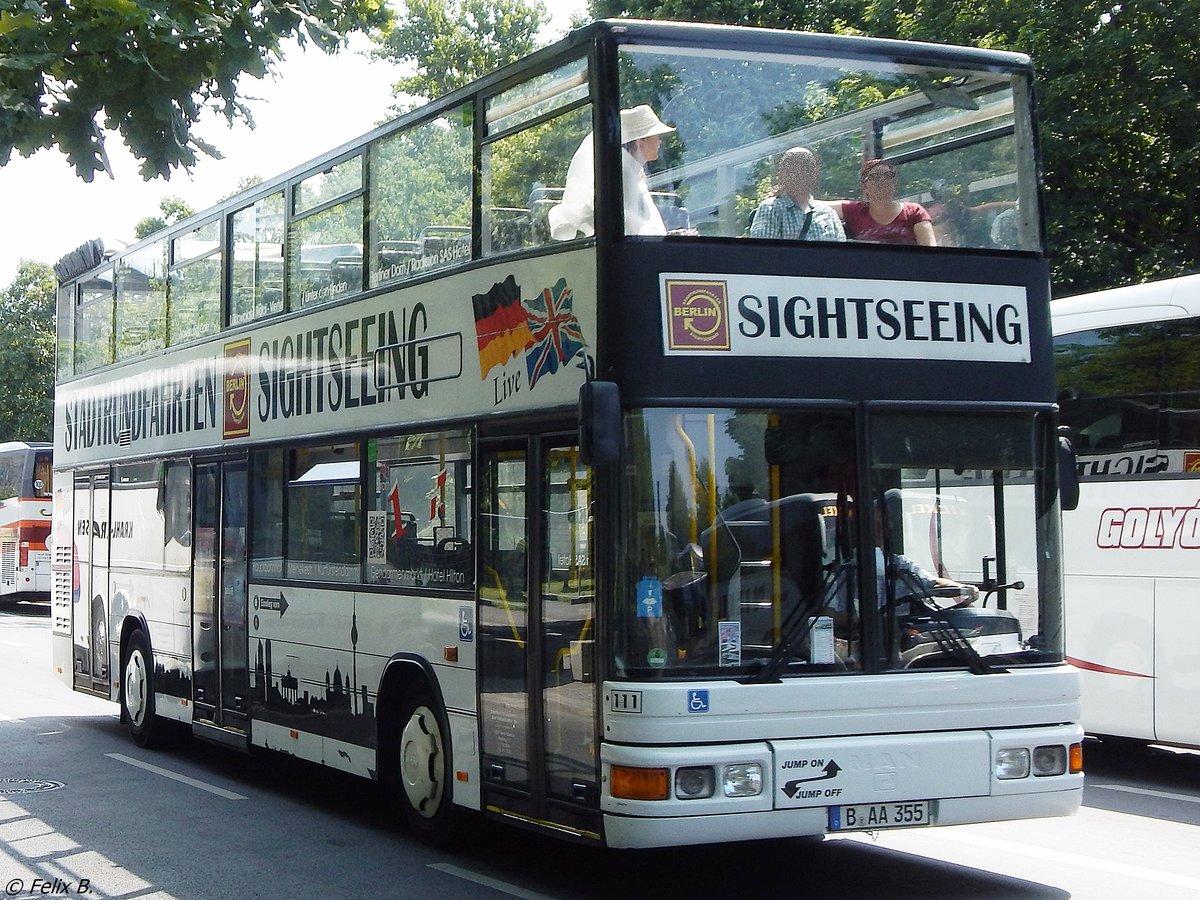 MAN ND 202 von Der Tempelhofer aus Deutschland in Berlin.