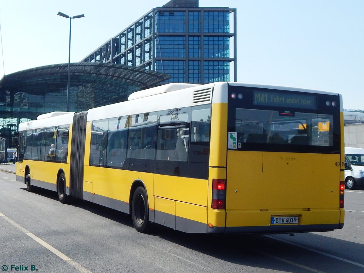 MAN Niederflurbus 2. Generation der BVG in Berlin.