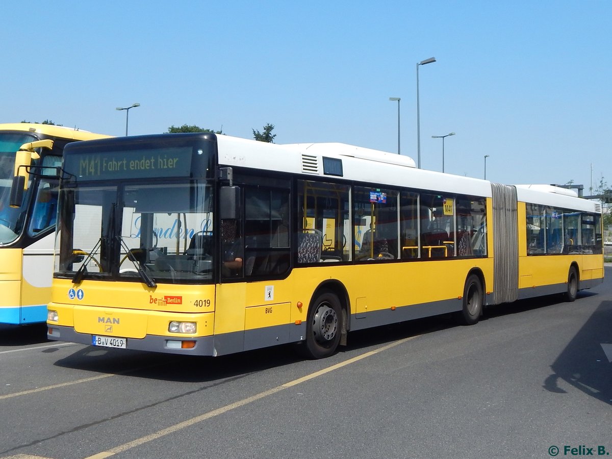 MAN Niederflurbus 2. Generation der BVG in Berlin.