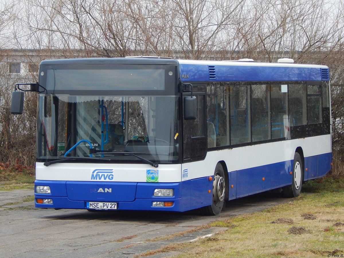 MAN Niederflurbus 2. Generation der MVVG in Neubrandenburg.