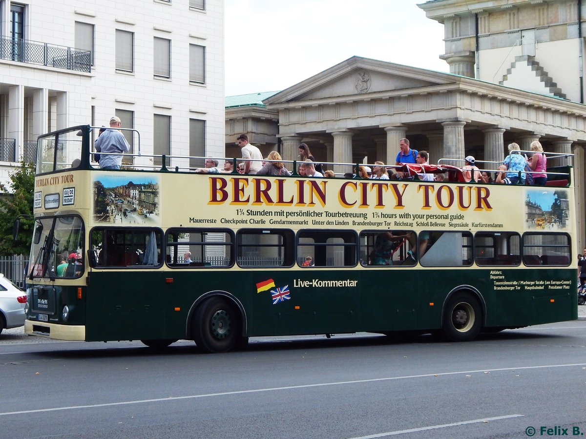 MAN SD 200 von Berlin City Tour in Berlin.