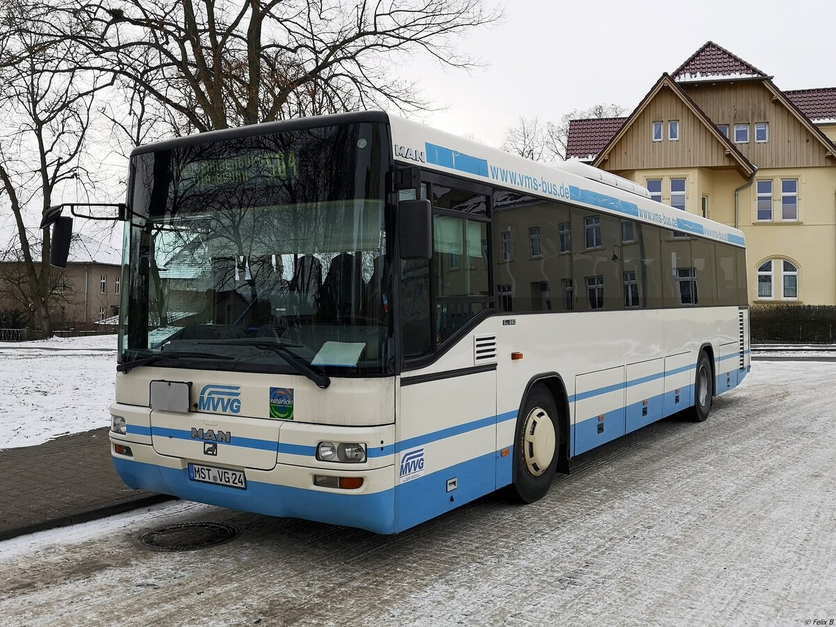 MAN SÜ 283 der MVVG in Friedland.