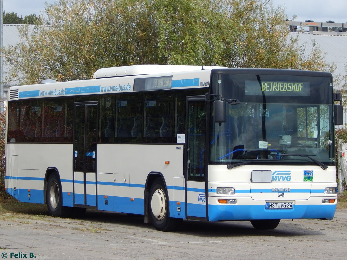 MAN SÜ 283 der MVVG in Neubrandenburg.