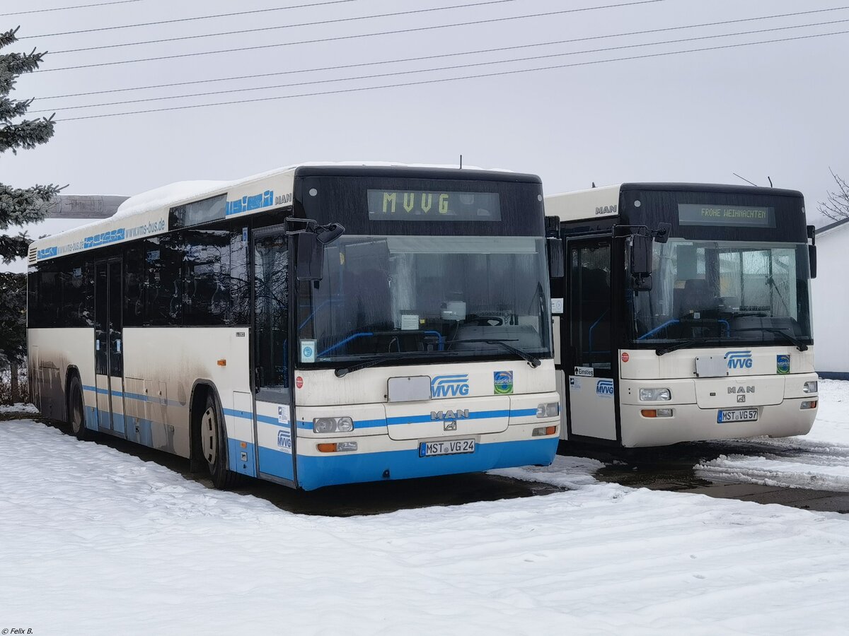 MAN SÜ 283 der MVVG in Neubrandenburg.