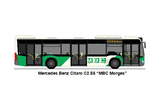 MBC Morges - Mercedes Benz Citaro C2 E6