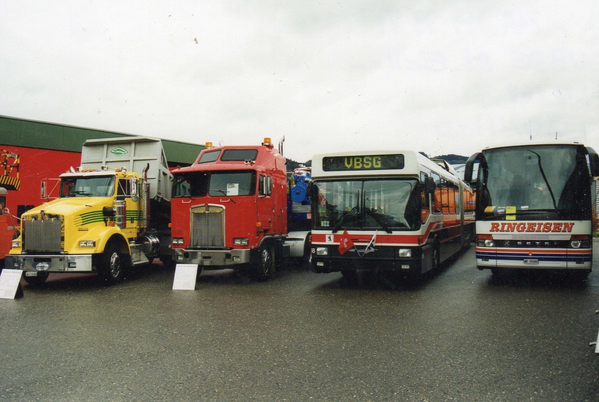 (MD053) - Aus dem Archiv: VBSG St. Gallen - Nr. 168 - NAW/Hess Gelenktrolleybus im November 1998