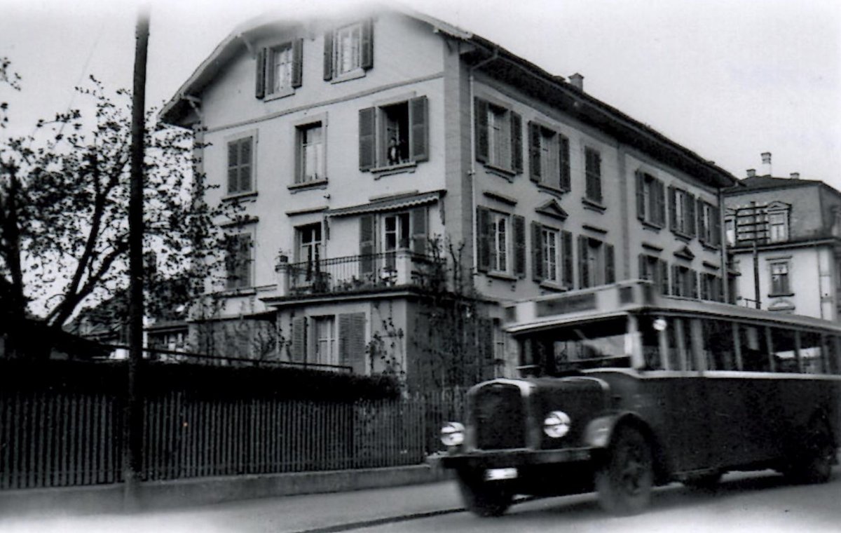 (MD213) - Aus dem Archiv: SVB Bern - Saurer um 1945 in Bern
