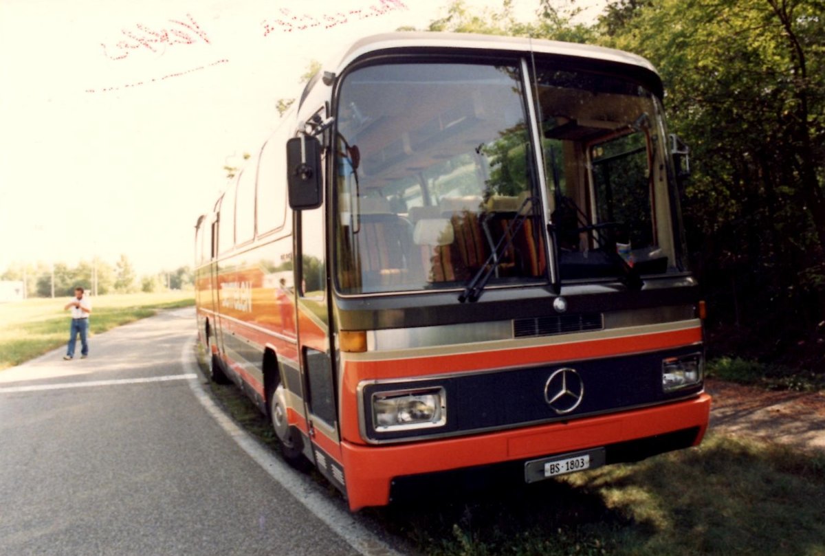 (MD280) - Aus dem Archiv: Settelen, Basel - Nr. 74/BS 1803 - Mercedes um 1985
