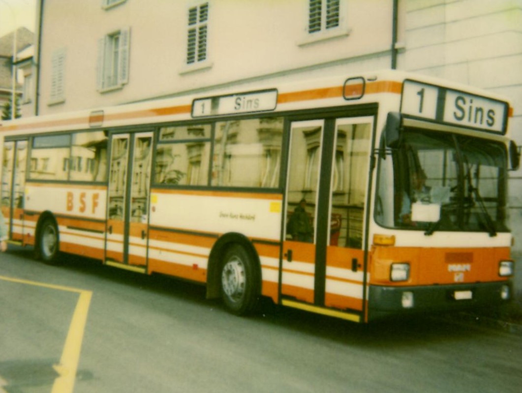 (MD327) - BSF Hochdorf - Nr. 7 - MAN/Gppel um 1990