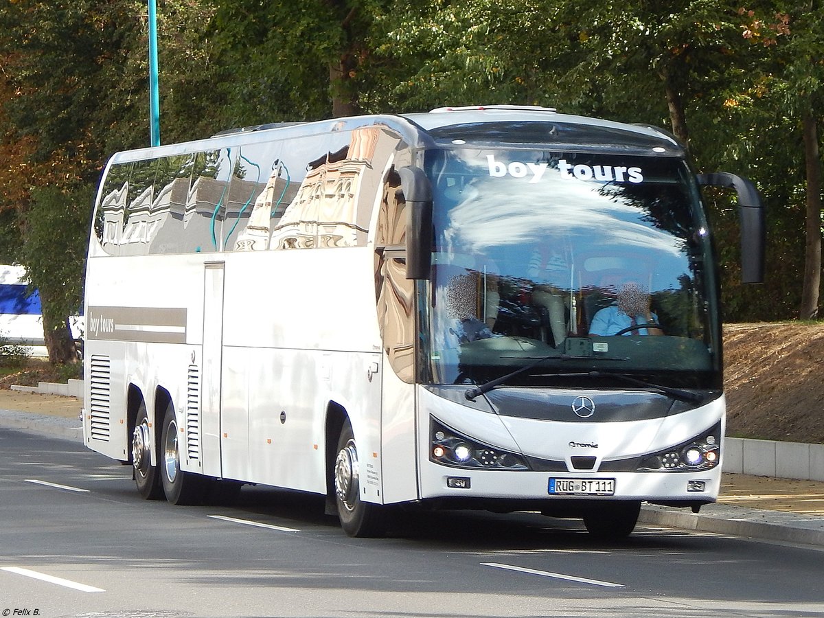 Mercedes Atomic 3 von BoyTours aus Deutschland in Neubrandenburg.