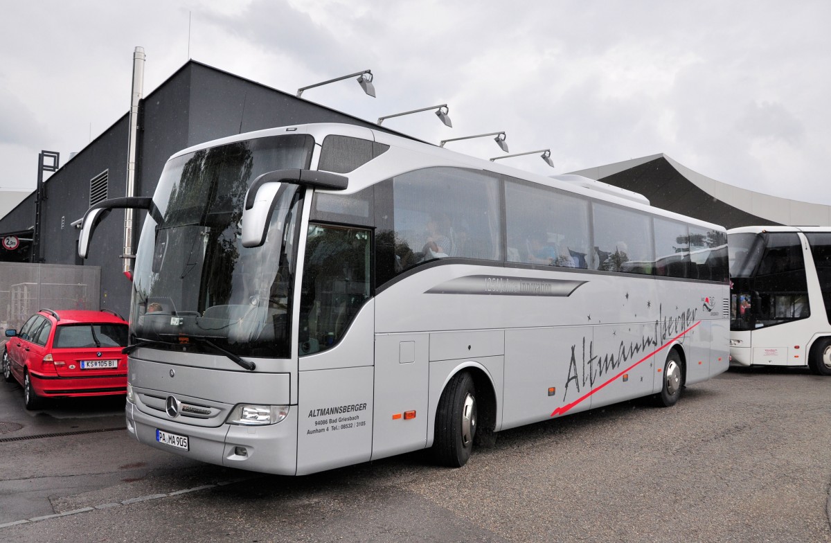 Mercedes Benz Tourismo von Altmannsberger aus Deutschland am 12.Juli 2014 in Krems.