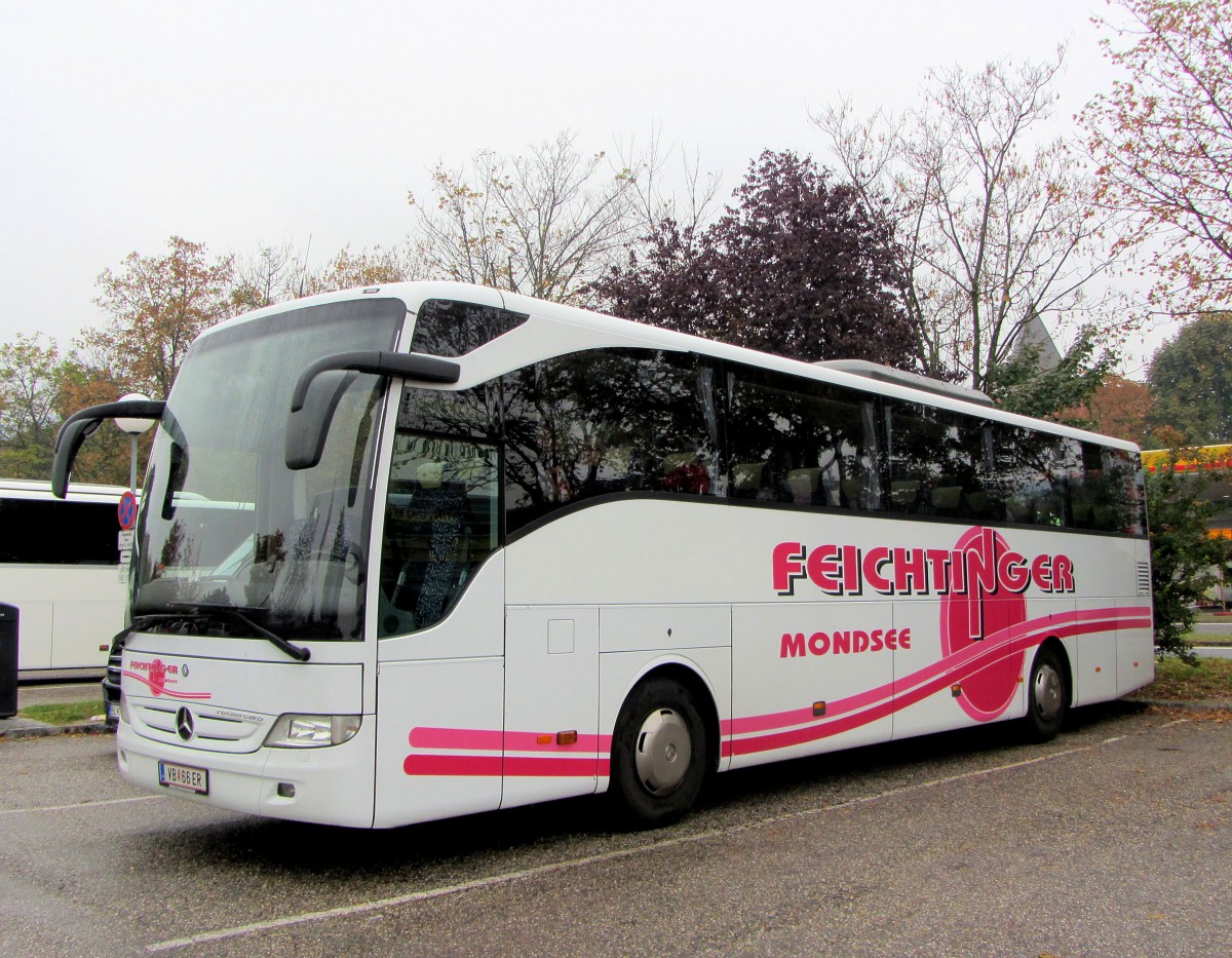 Mercedes Benz Tourismo von Feichtinger Reisen aus sterreich im Oktober 2013 in Krems.