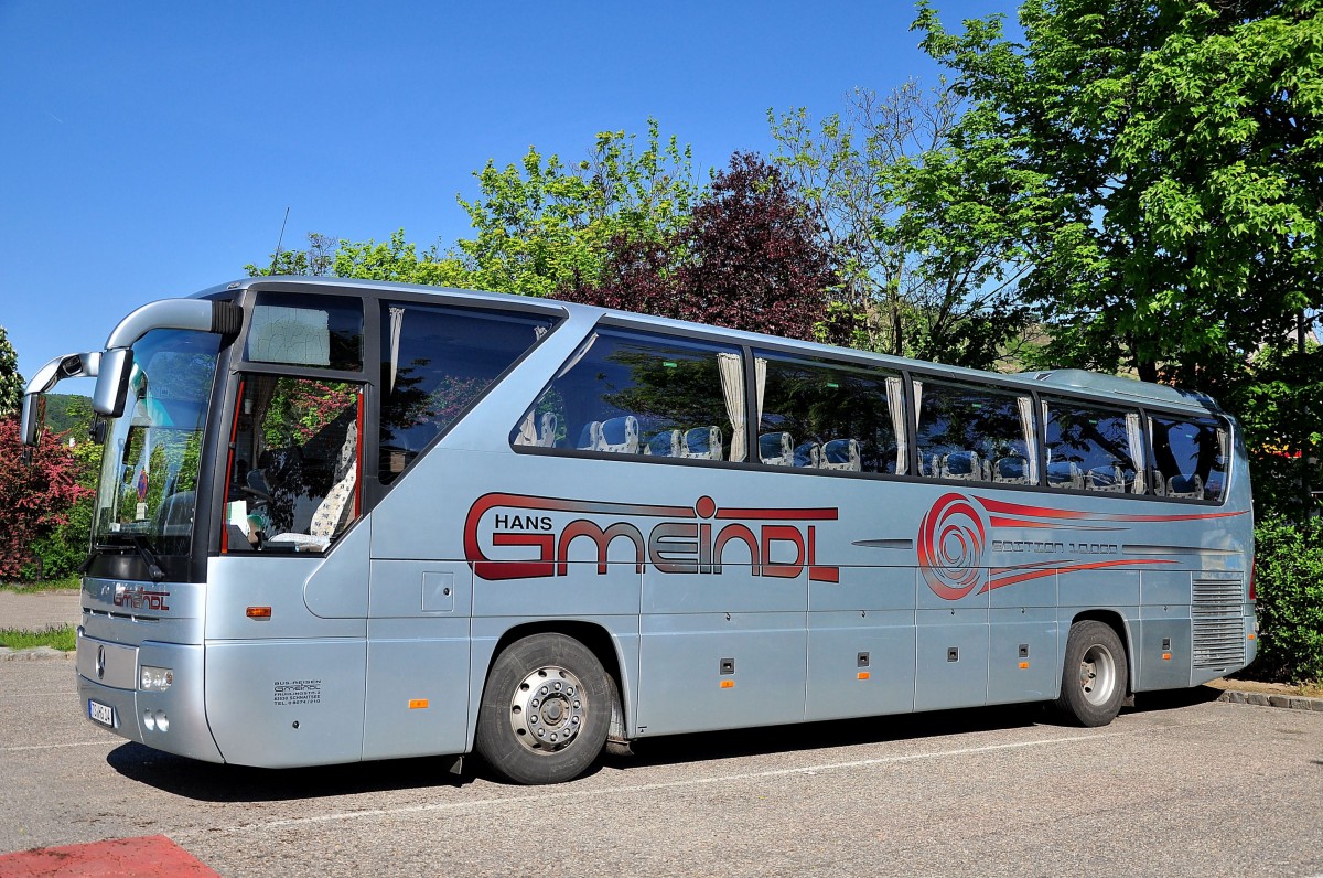 Mercedes Benz Tourismo von Hans Gmeindl/BRD im Mai 2014 in Krems.