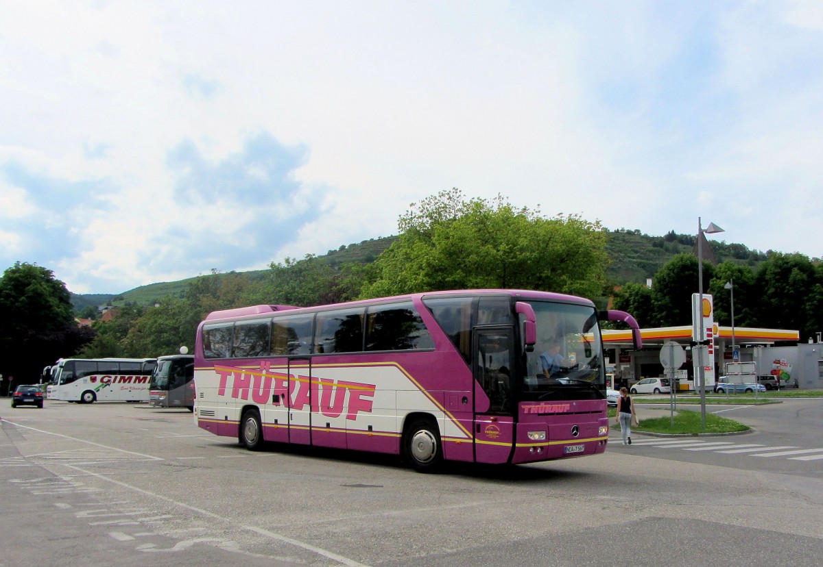 Mercedes Benz Tourismo von Thrauf aus Deutschland am 2.Juni 2014 in Krems.