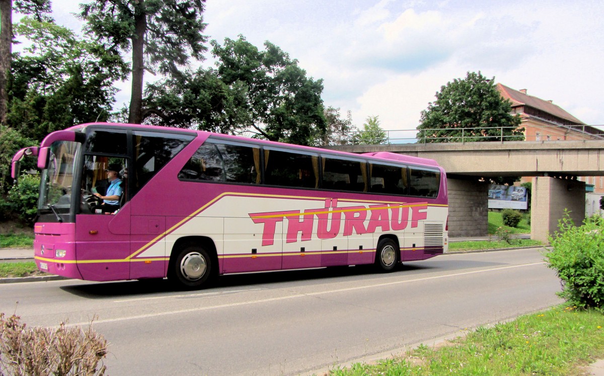 Mercedes Benz Tourismo von Thrauf aus Deutschland am 2.Juni 2014 in Krems.