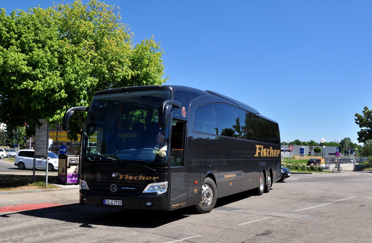 MERCEDES BENZ TRAVEGO / FISCHER / BRD / Juli 2013 in Krems.