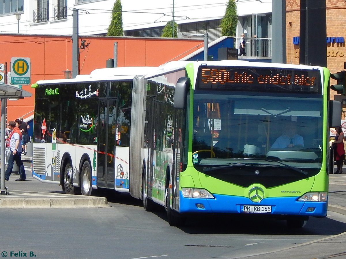 Mercedes CapaCity der Verkehrsgesellschaft Belzig mbH in Potsdam.