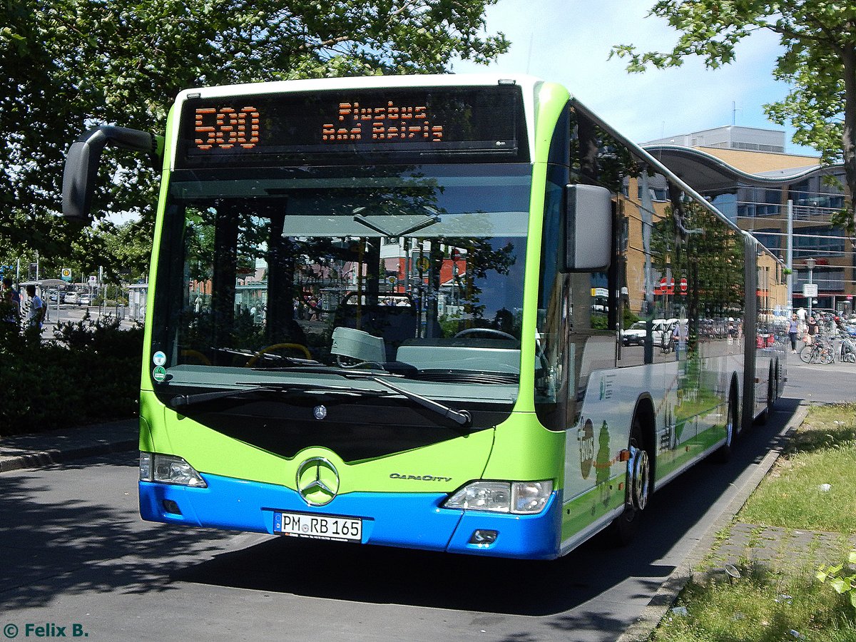 Mercedes CapaCity der Verkehrsgesellschaft Belzig mbH in Potsdam.