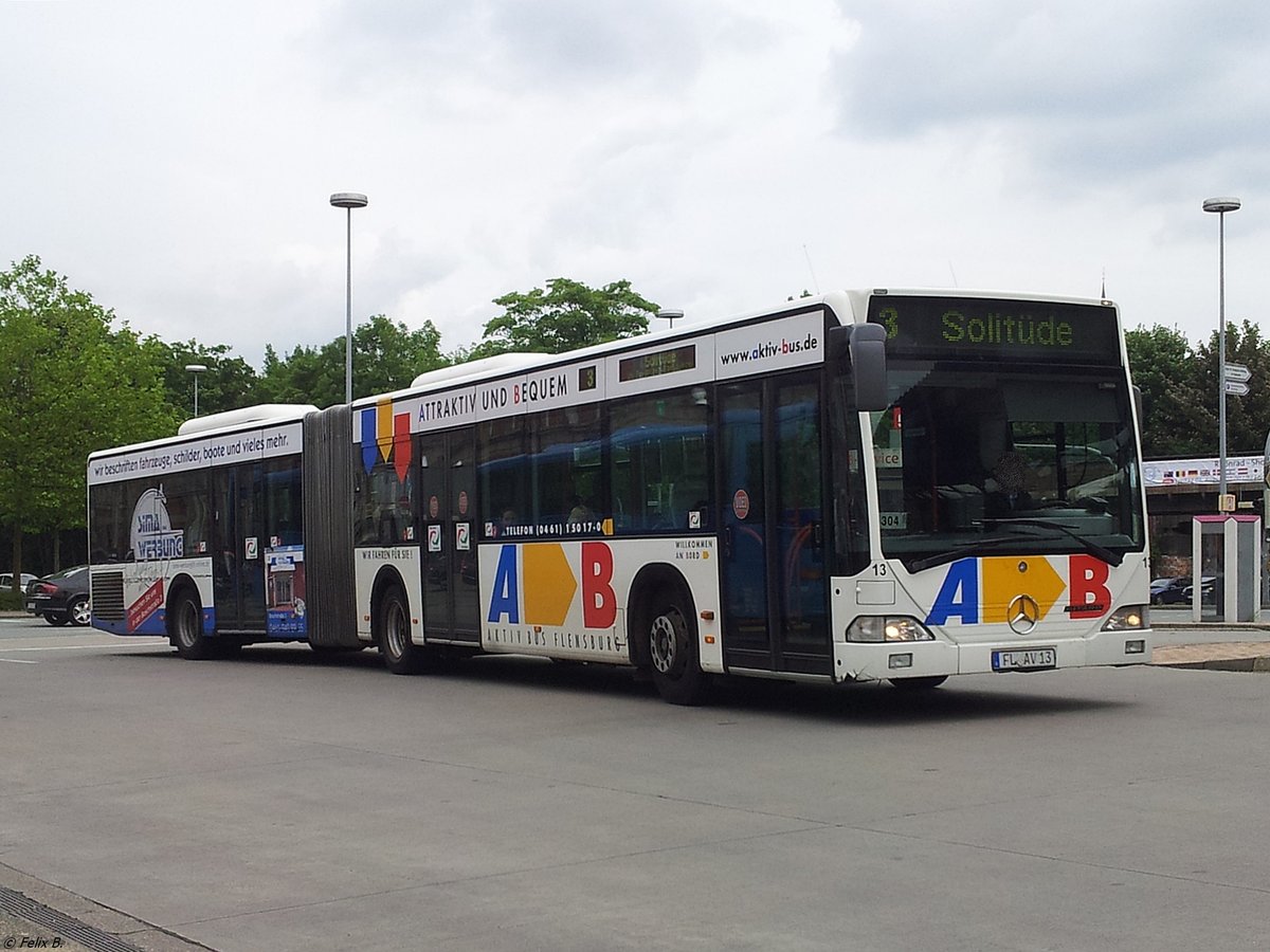 Mercedes Citaro I von Aktivbus Flensburg in Flensburg.