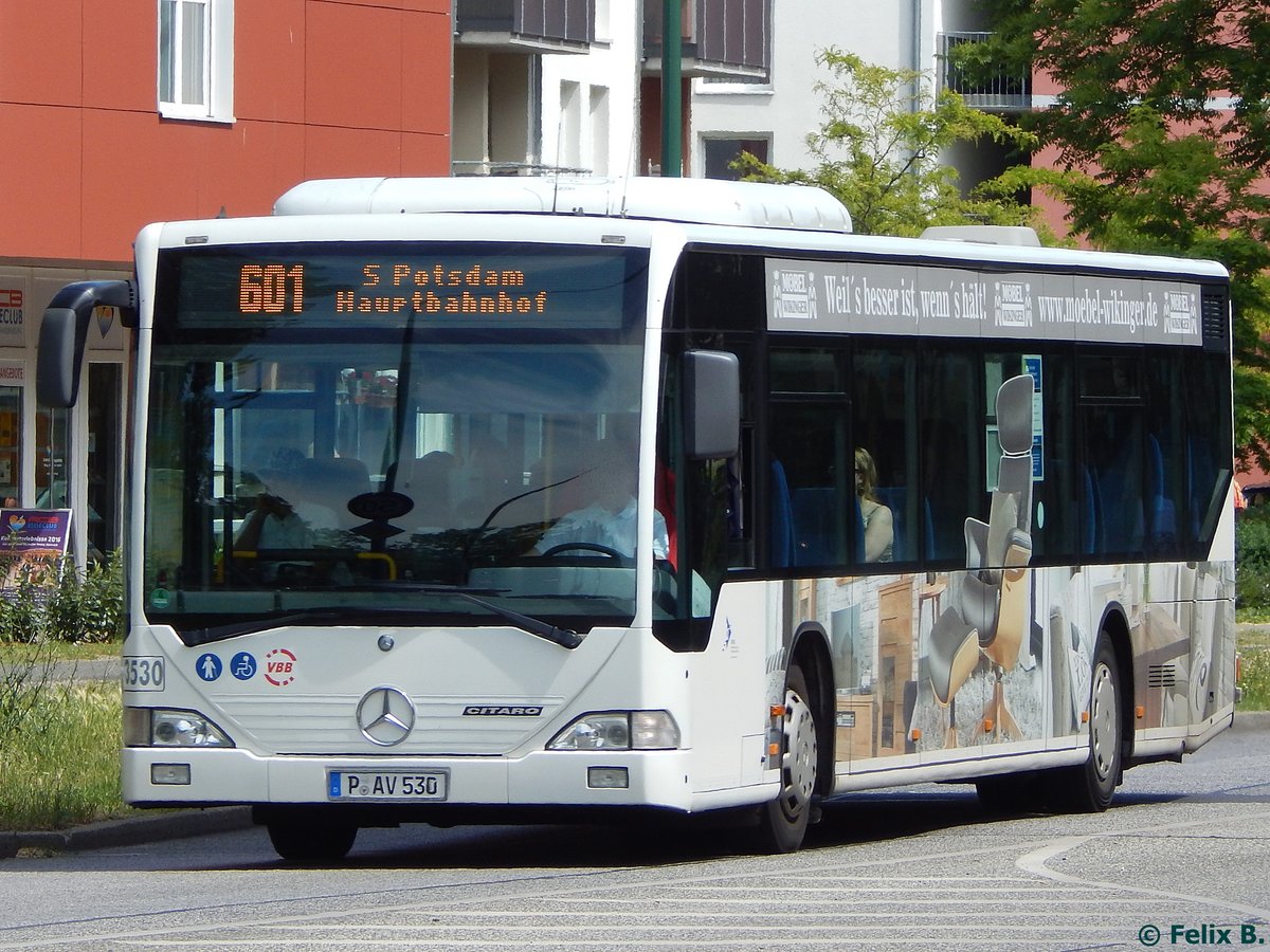 Mercedes Citaro I der Beelitzer Verkehrs- und Servicegesellschaft mbH in Potsdam.