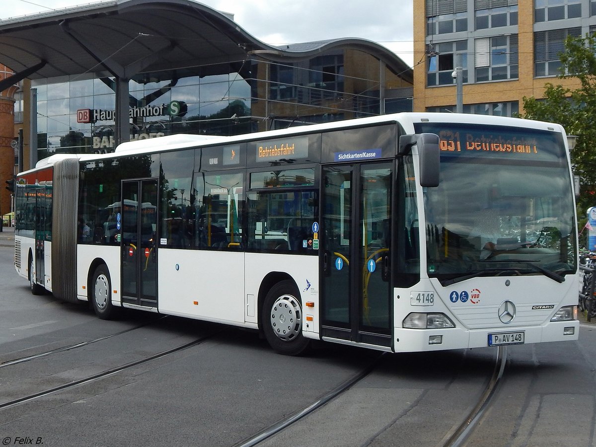 Mercedes Citaro I der Beelitzer Verkehrs- und Servicegesellschaft mbH in Potsdam.