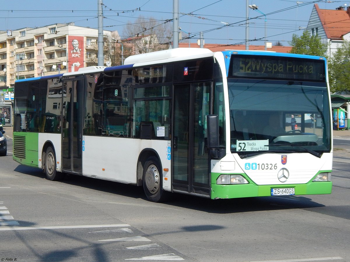 Mercedes Citaro I von PKS Szczecin aus Polen in Stettin.