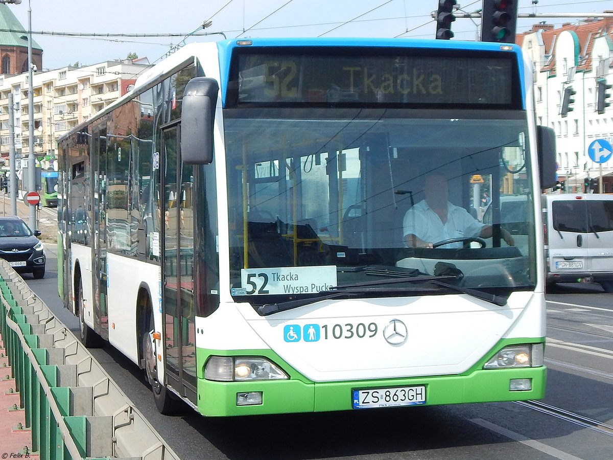 Mercedes Citaro I von PKS Szczecin aus Polen in Stettin. 