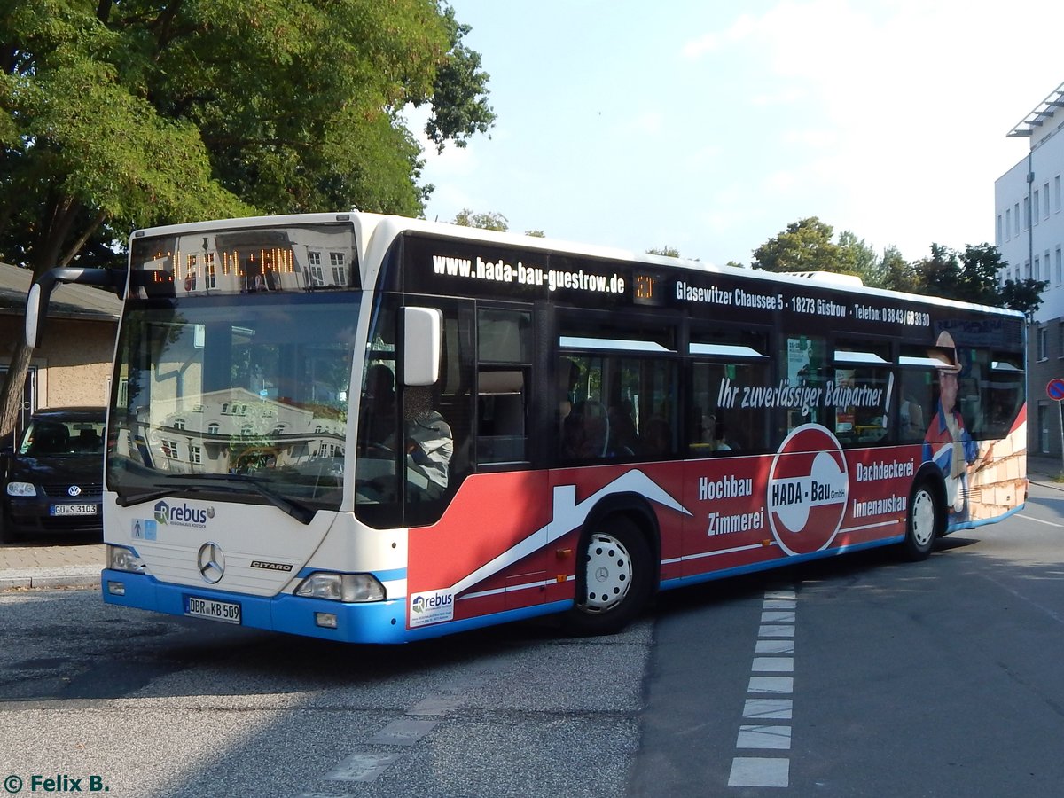 Mercedes Citaro I von Regionalbus Rostock in Güstrow. 