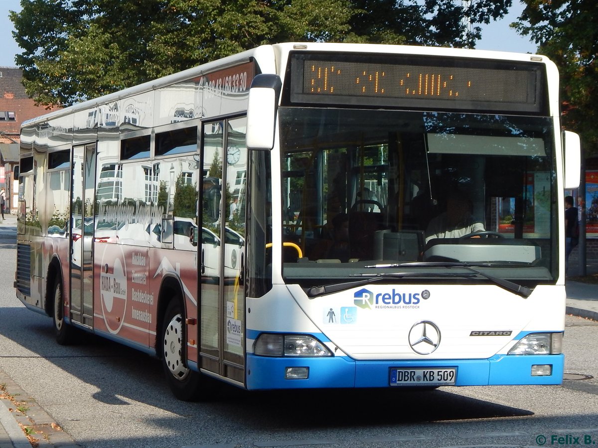 Mercedes Citaro I von Regionalbus Rostock in Güstrow. 