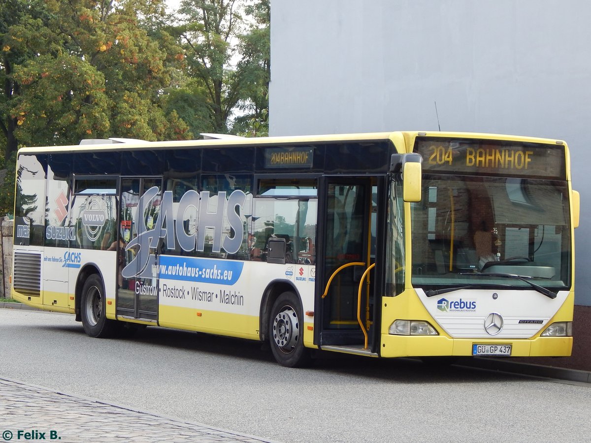 Mercedes Citaro I von Regionalbus Rostock in Güstrow. 