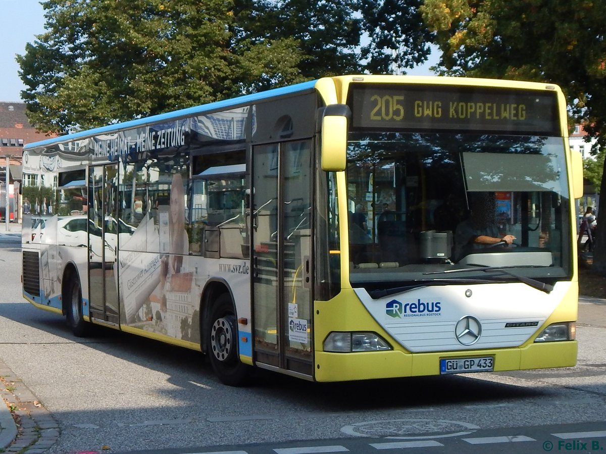 Mercedes Citaro I von Regionalbus Rostock in Güstrow.