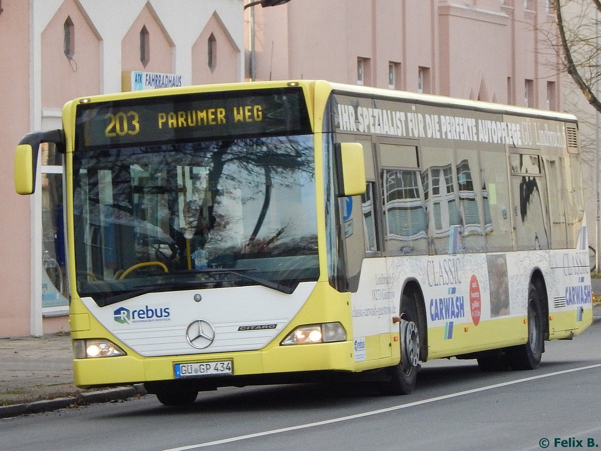 Mercedes Citaro I von Regionalbus Rostock in Güstrow.