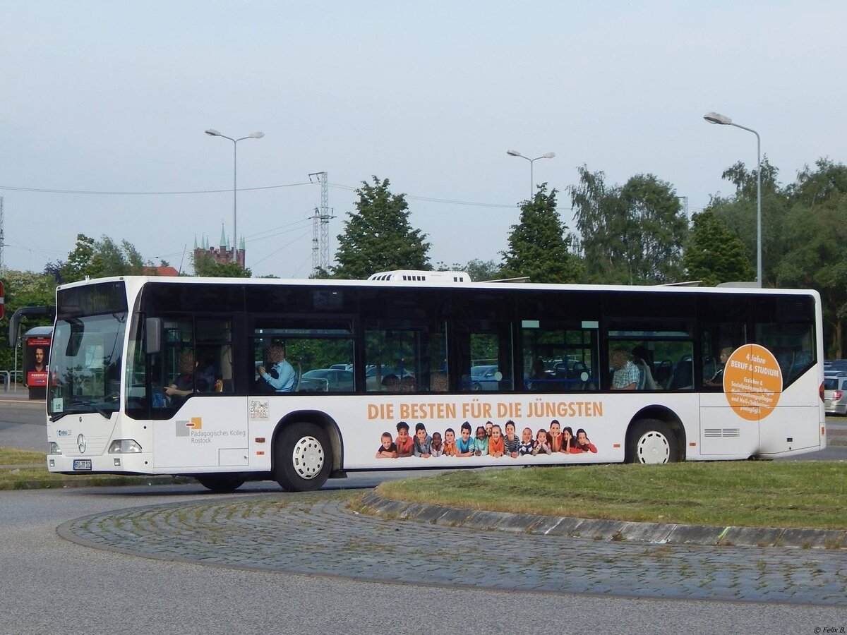Mercedes Citaro I von Rux-Reisen aus Deutschland in Rostock.