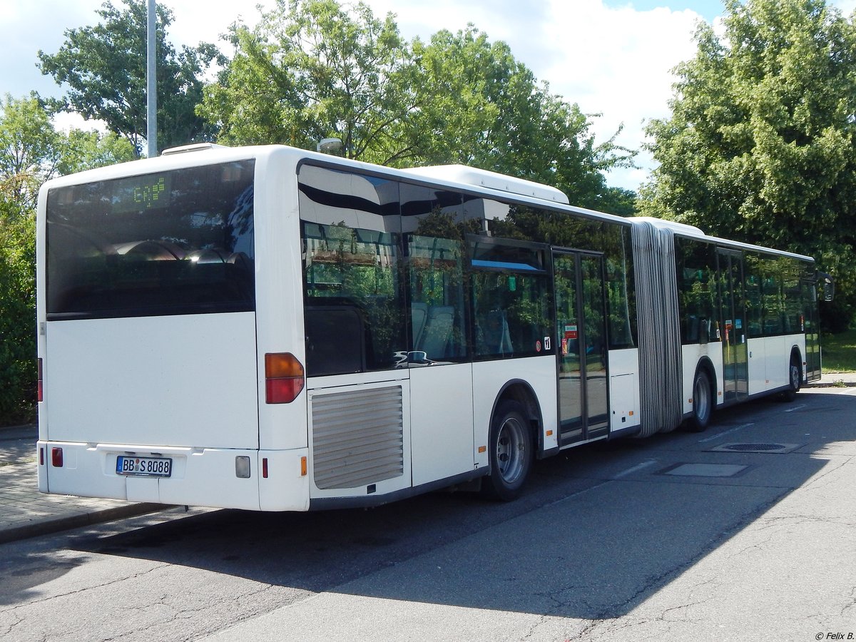 Mercedes Citaro I von Süsser aus Deutschland (exex Städtischer Verkehrsbetrieb Esslingen, ex GR Omnibus) in Sindelfingen.